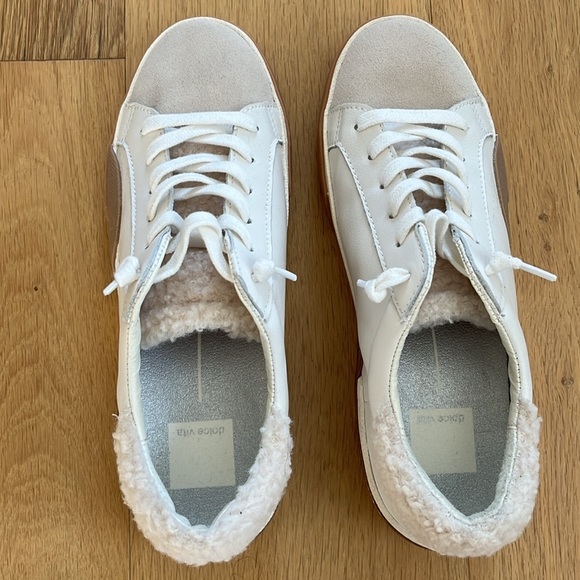 Dolce Vita Zina Sherpa Sneakers - Picture 3 of 4